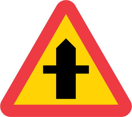 Varning för tunnel